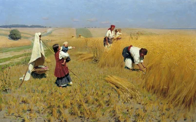 Ernte in der Ukraine, 1886