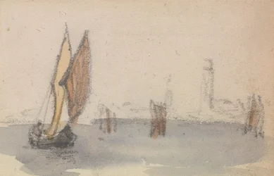 Eine von drei Studien auf der venezianischen Lagune
