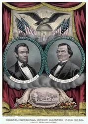 Großes Nationales Unionsbanner für 1864