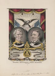 Grand National Whig Banner, ca. 1848