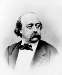 Gustave Flaubert (1821-1880) französischer Schriftsteller um 1875, Foto von Nadar