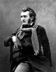 Französischer Graveur Gustave Doré (1832-1883) fotografiert von Nadar