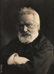 Porträt des französischen Schriftstellers Victor Hugo