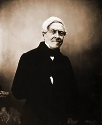 Porträt von Jules Michelet, Historiker 1798-1874 (Foto)