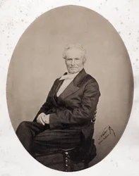 Porträt von Octave Lacroix (1827-1901), französischer Journalist und Dichter