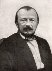 Gerard de Nerval, französischer Dichter, Mitte des 19. Jahrhunderts