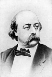 Gustave Flaubert, französischer Romanautor, 19. Jahrhundert