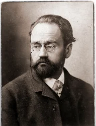 Porträt von Emile Zola