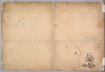 Zwei Elefanten kämpfen in einem Hof vor Muhammad Shah