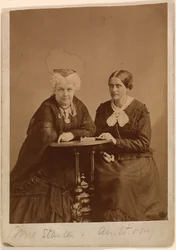 Elizabeth Cady Stanton und Susan B. Anthony