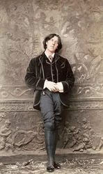 Oscar Wilde, frühe 1880er (Foto)