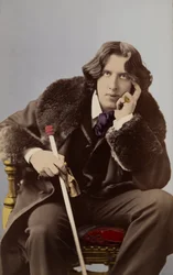 Porträt von Oscar Wilde (1854 - 1900) um 1882 von Napoleon Sarony (1821 - 1896)
