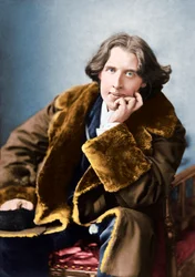 Porträt von Oscar Wilde