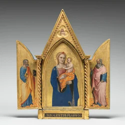 Der heilige Petrus [linkes Panel]