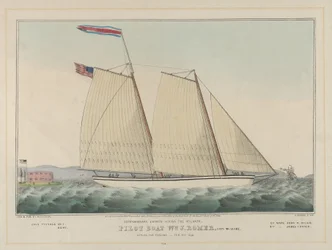 Außergewöhnlicher Express über den Atlantik - Lotsenboot William J. Romer, Kapitän McGuire
