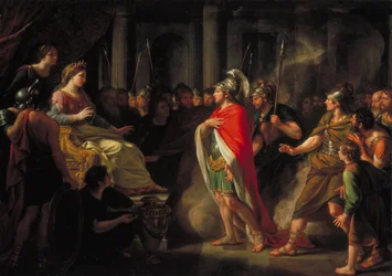 Die Begegnung von Dido und Aeneas