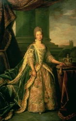 Porträt von Sophie Charlotte (1744-1818)