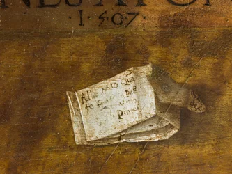 Jungfrau und Kind zwischen Johannes dem Täufer und St. Onufrius, 1507