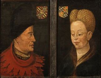 Porträts von Johann dem Furchtlosen und Margarete von Bayern, 16. Jahrhundert