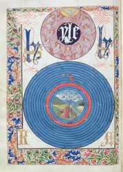 Heilige Taube und Materie, aus Metamorphosen von Ovid, 1479