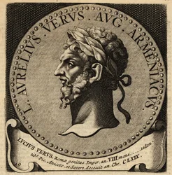 Porträt des römischen Kaisers Lucius Verus