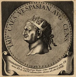 Porträt des römischen Kaisers Vespasian