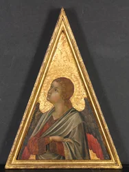 Pinnakel mit Engel, ca. 1340