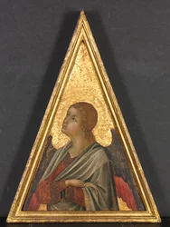 Pinnakel mit Engelspaar, ca. 1340