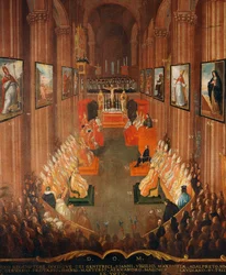Eröffnungssitzung des Konzils von Trient 1545
