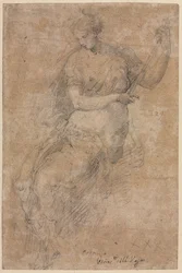 Allegorische Figur (recto)