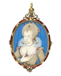 Nr. 3855 Anne von Dänemark (1574-1619) Frau von König James I. von England, ca. 1610