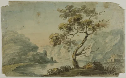 Vom Wind verwehte Landschaft