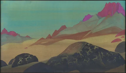 Felsen von Ladakh, 1932