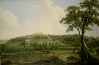 Ansicht von Oakage Hall, Colwich