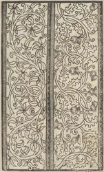 Esemplario di lavori, Seite 3 verso, August 1529