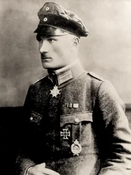 Porträt von Manfred von Richthofen, ca. 1915