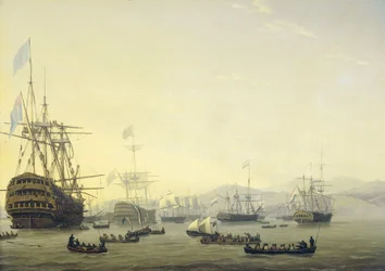 Kriegsrat an Bord der 
