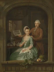 Porträt von Robert Muys und seiner Frau Maria Nozeman