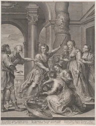 Achilles und die Töchter des Lykomedes