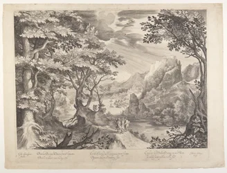 Die Jünger auf dem Weg nach Emmaus