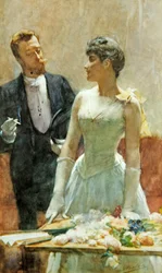 Auf der Vanity Fair, ca. 1900