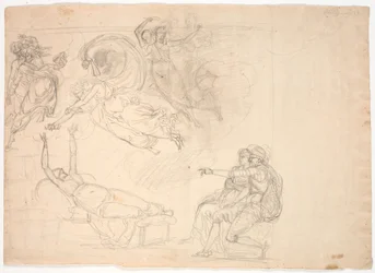 Szene aus Shakespeares Heinrich VIII (4. Akt 2. Szene)