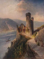 Ruine Ehrenfels, 1923.