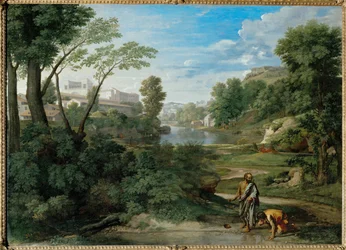 Landschaft mit Diogenes
