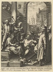 Die Krönung mit Dornen, aus Die Passion Christi, Mitte des 17. Jahrhunderts