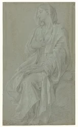 Sitzende Madonna