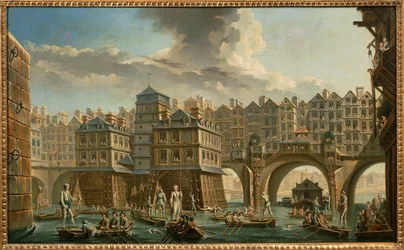 Bootsmänner-Joust zwischen Pont Notre-Dame und Pont au Change