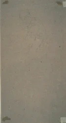 Skizze eines bekleideten Torsos