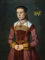 Susanna Stefan, Ehefrau von Wolfgang Furter, frühe 1560er