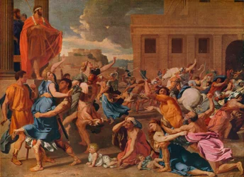 Der Raub der Sabinerinnen, um 1633